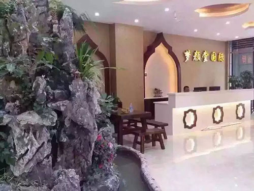 美容院的前臺(tái)怎么裝修
