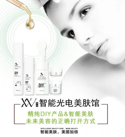智能光電量膚定制護膚品，千人千方滿足你所有護膚需要
