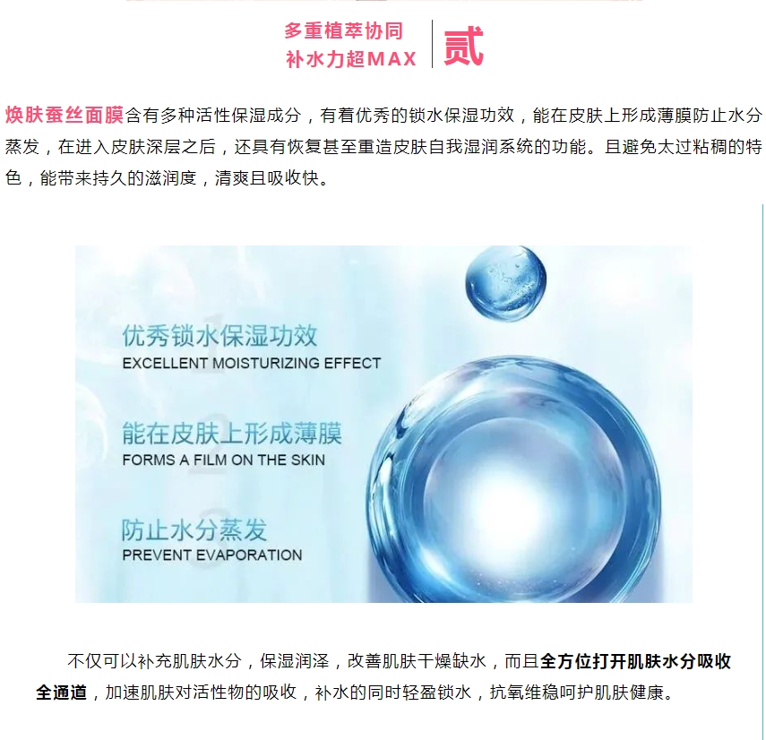 面膜爆品 | 令人艷羨的好皮膚，全靠「補(bǔ)水」